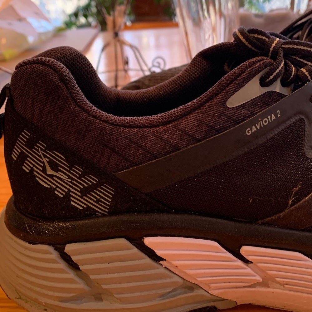 HOKA Men’s Gaviota 2 Size 11 Black Athletic Shoes - Picture 5 of 7